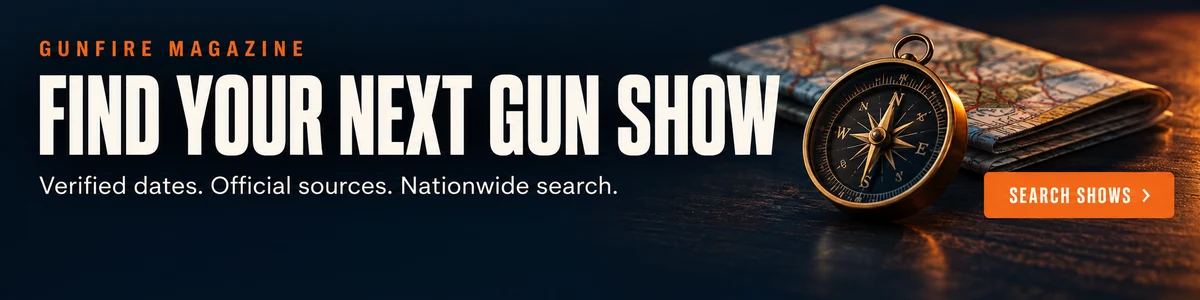 Find your next gun show. Explore the national Gunfire directory.